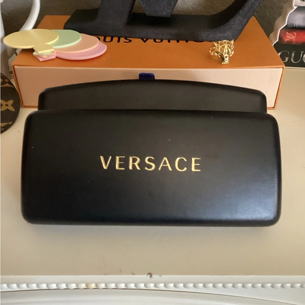 Versace Black Sunglasses Case - Picture 5 of 6
